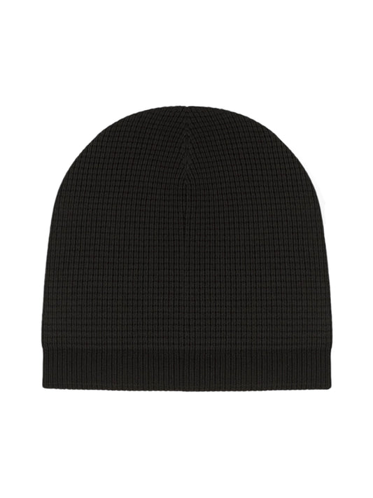 Stacked crest beanie