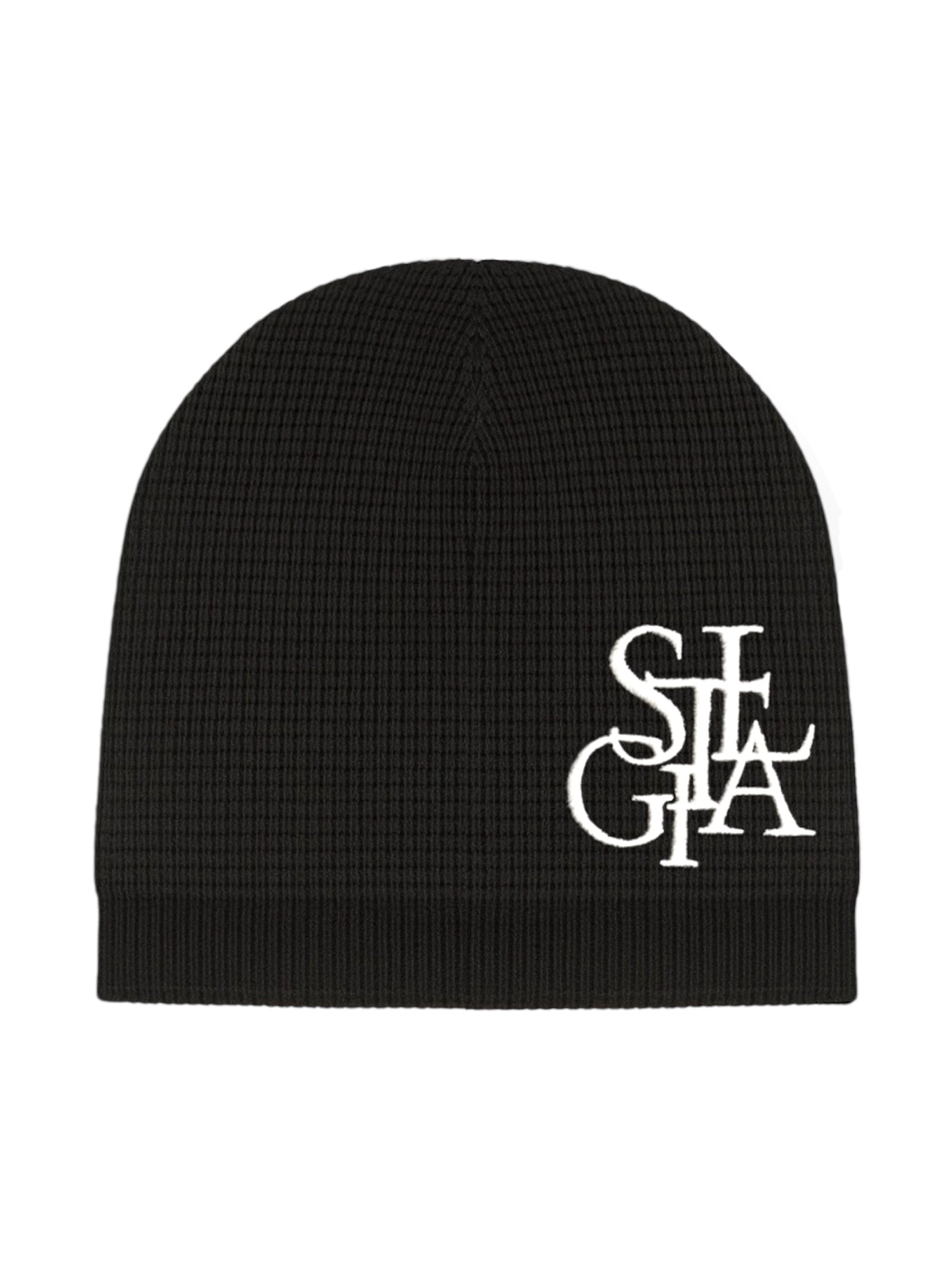 Stacked crest beanie