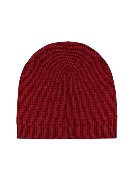 Stacked crest beanie